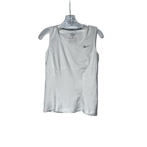 Nike Dri-Fit White Sport Top‎ Size S